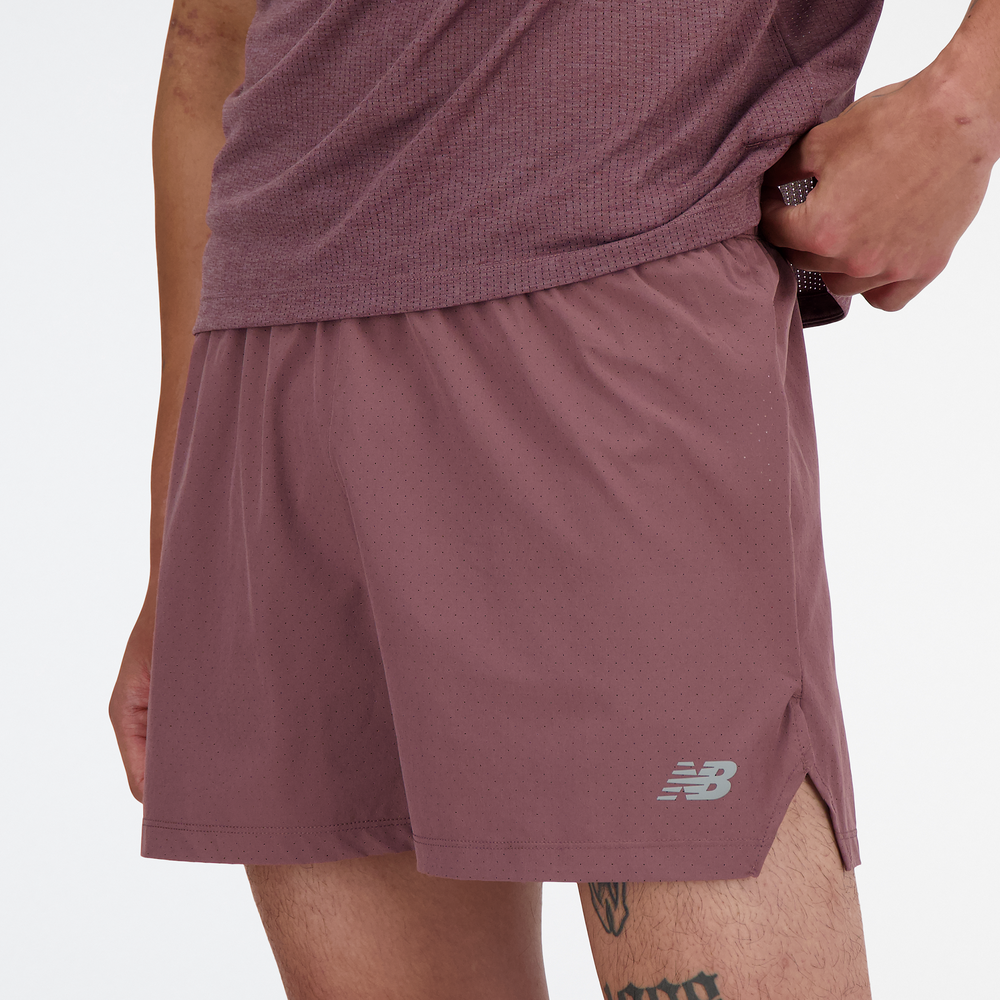 Spodenki męskie New Balance MS41286LIE – bordowe