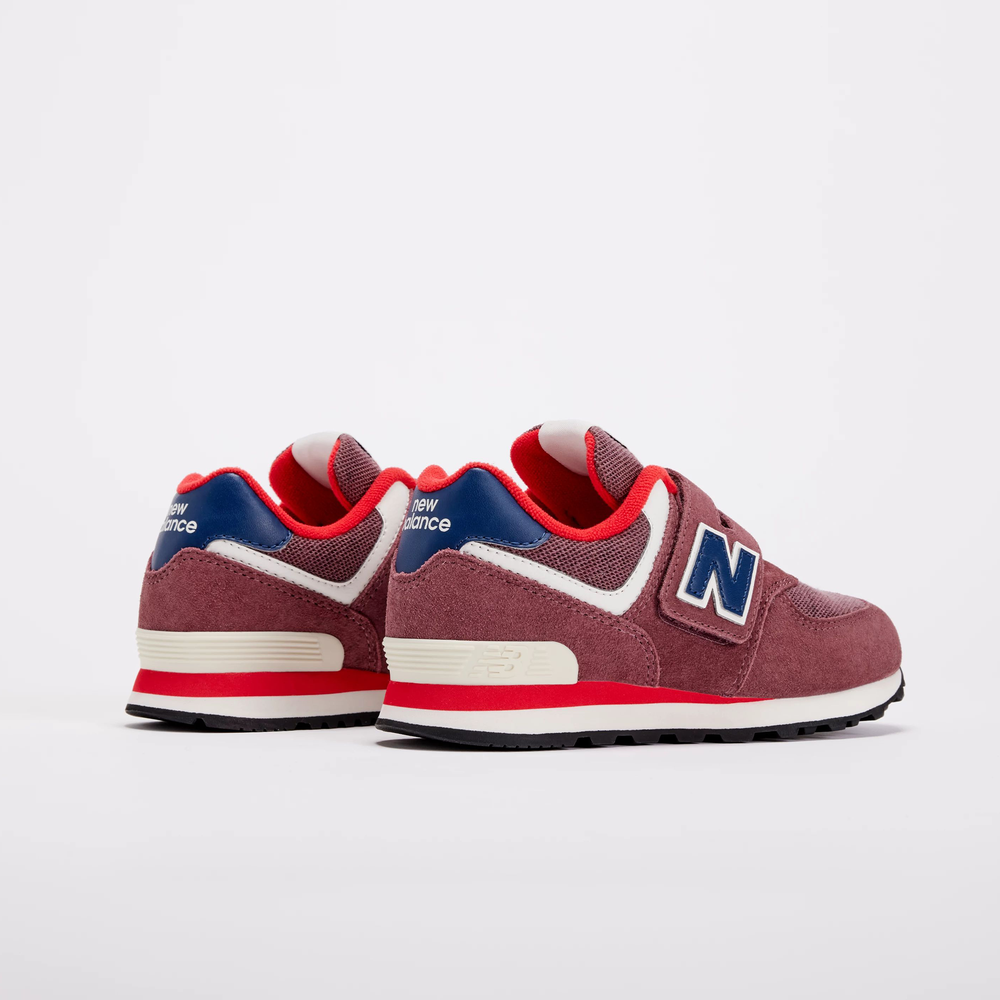 Buty dziecięce New Balance PV574NX1 –  czerwone