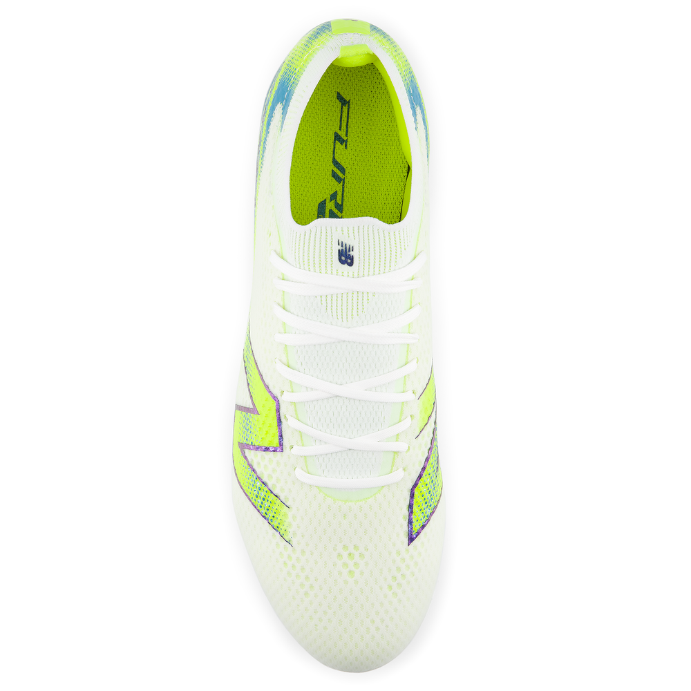 Korki męskie New Balance FURON PRO SG V9 UF2S1Z2 – białe