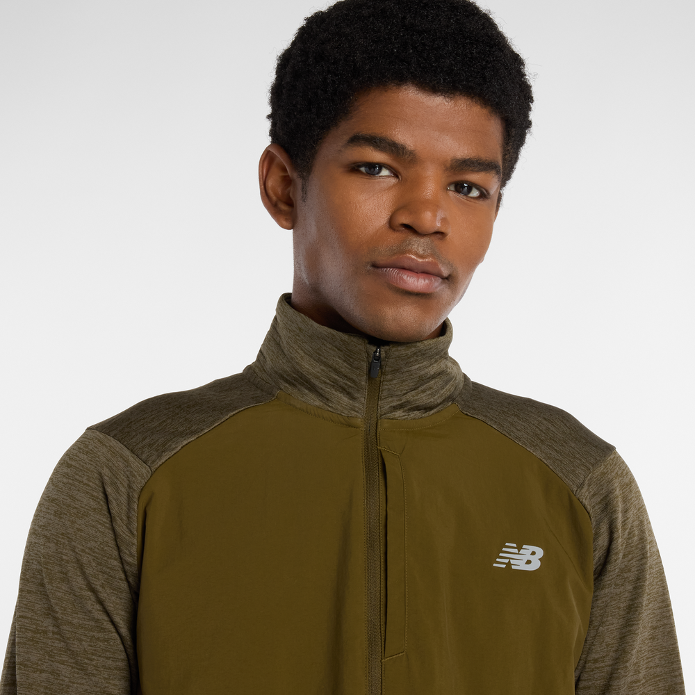 Bluza męska New Balance MT43204WOO – zielona