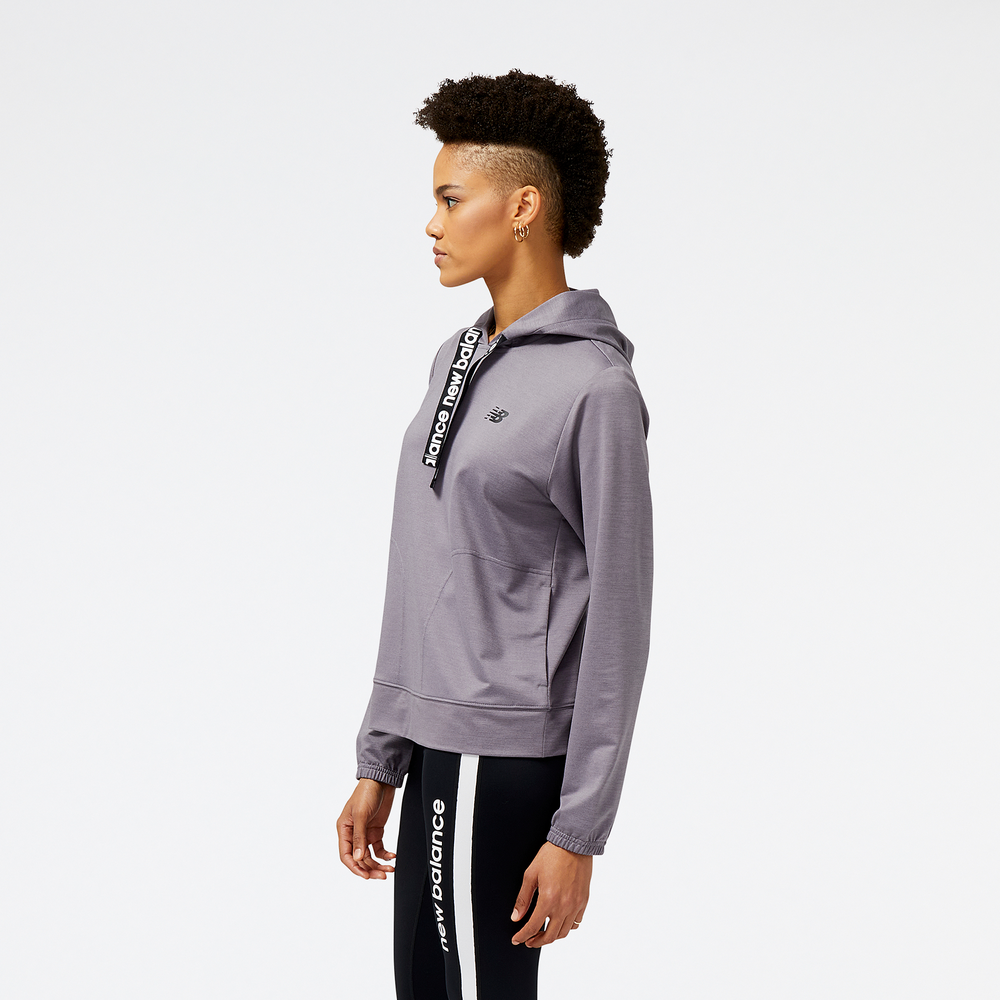 Bluza damska New Balance WT31180ZNC – szara