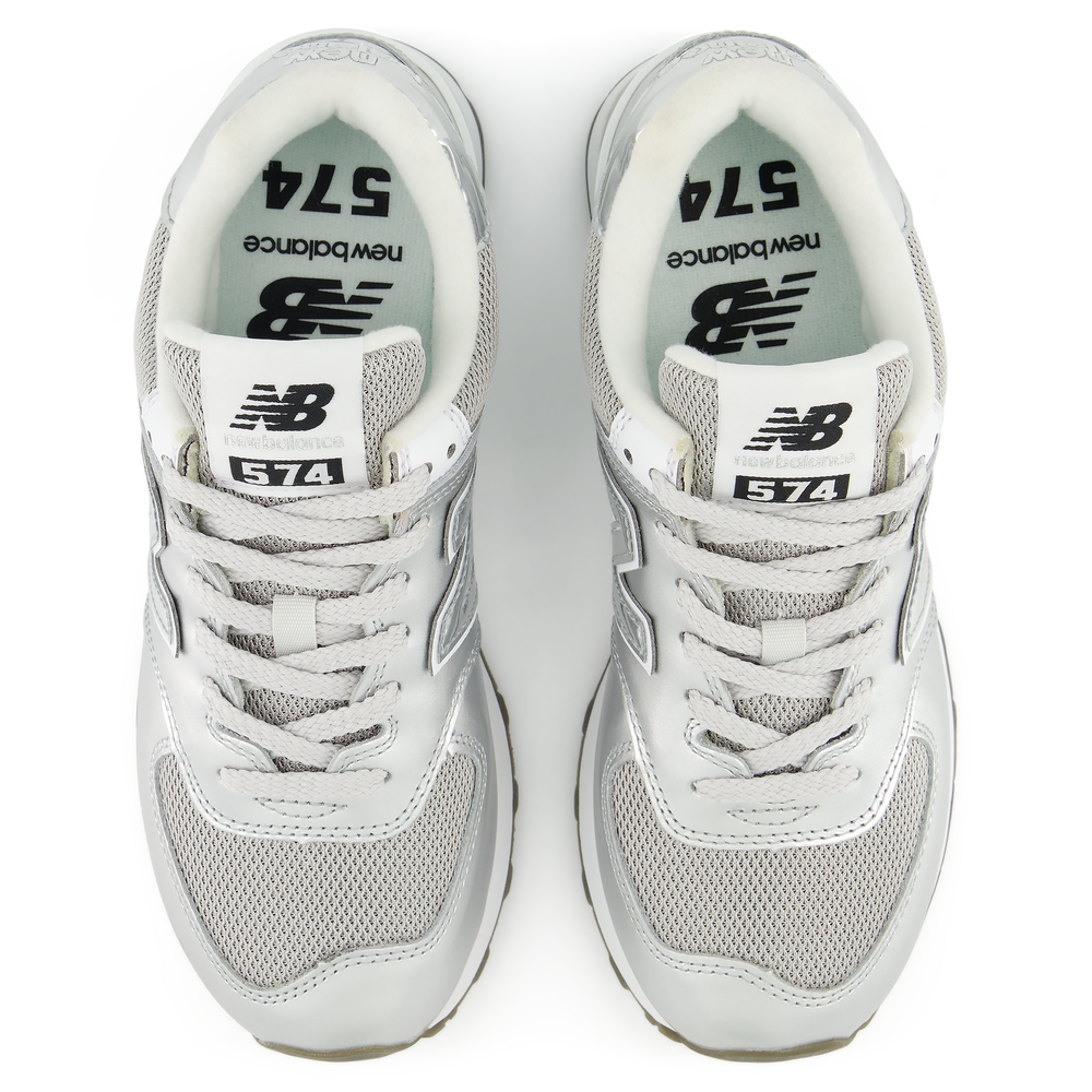Buty damskie New Balance W574428 – srebrne