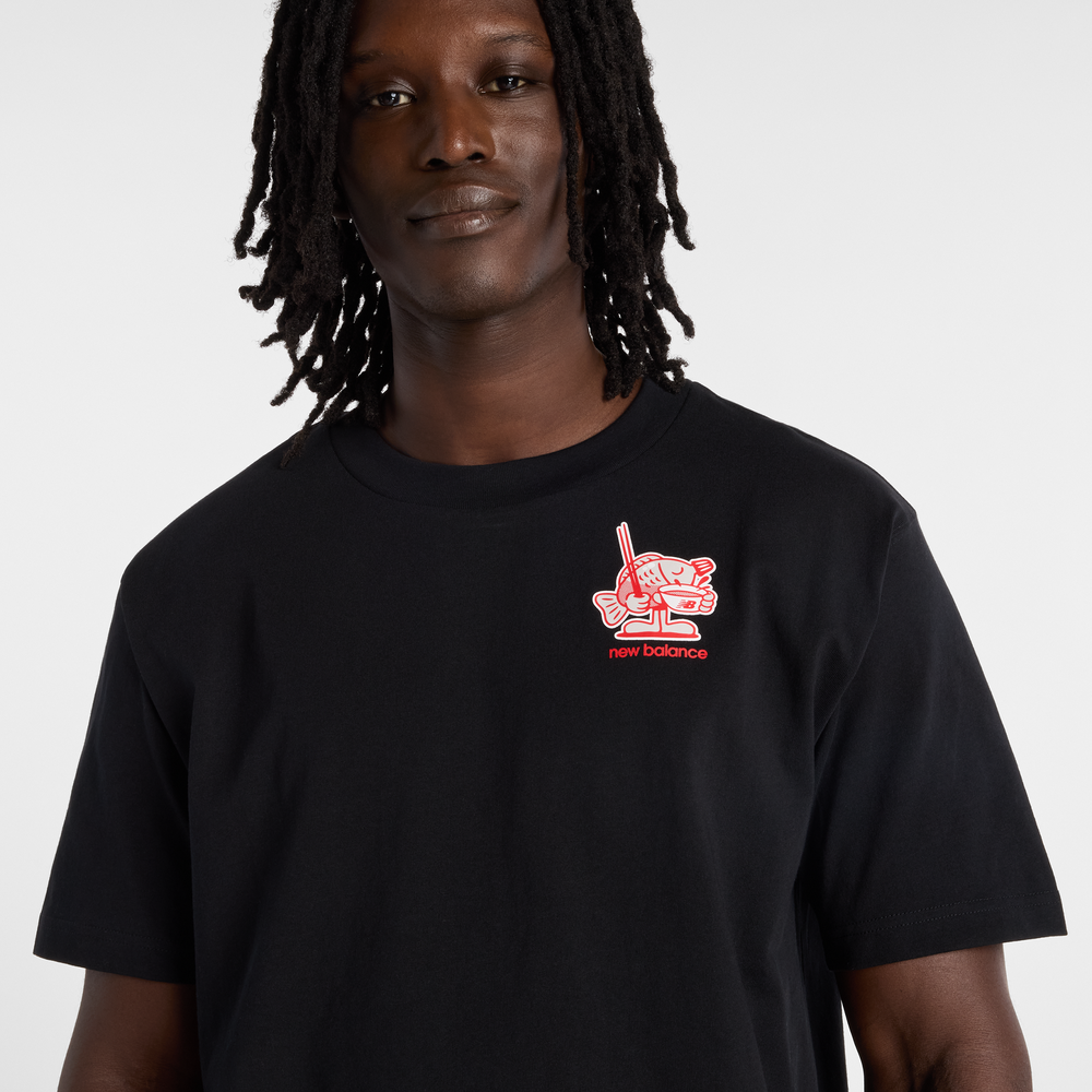 Koszulka męska New Balance MT61H51DBK – czarna