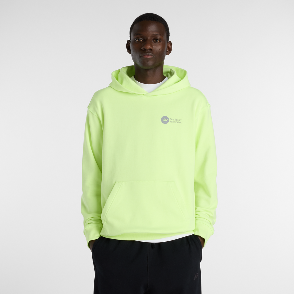 Bluza męska New Balance MT61M4JOAFG – zielona