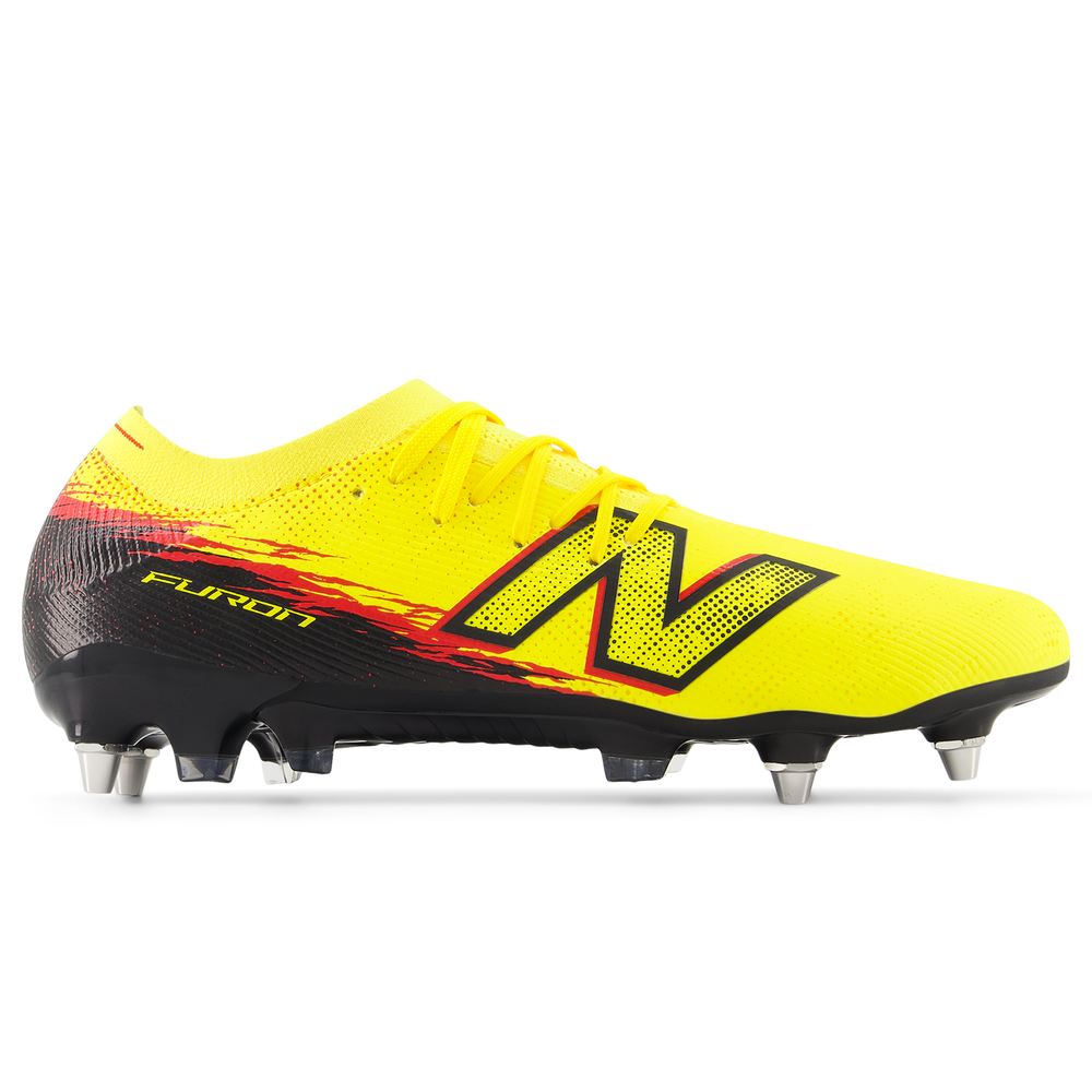 Korki męskie New Balance FURON ELITE SG V8 UF1S93W – żółte