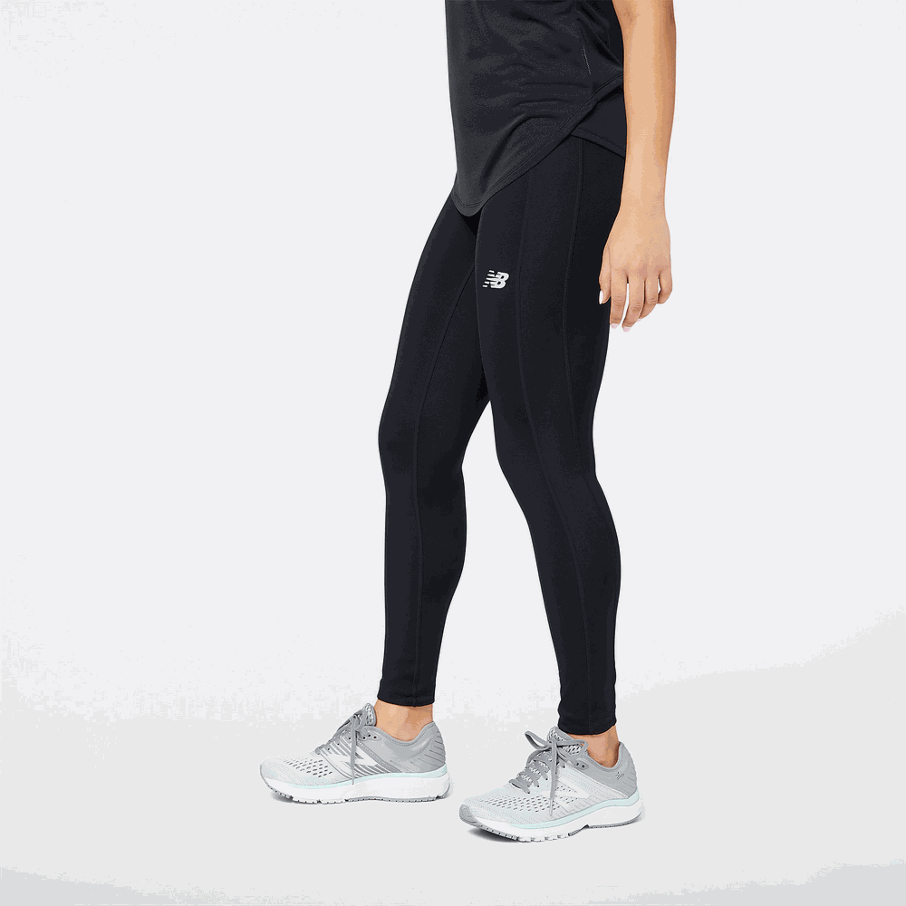 Legginsy damskie New Balance WP23234BK – czarne