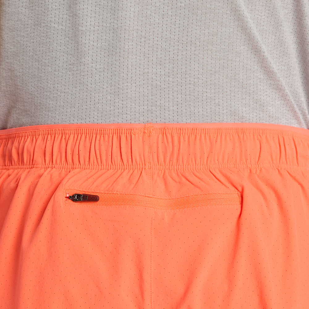 Spodenki męskie New Balance MS41286AAE – pomarańczowe