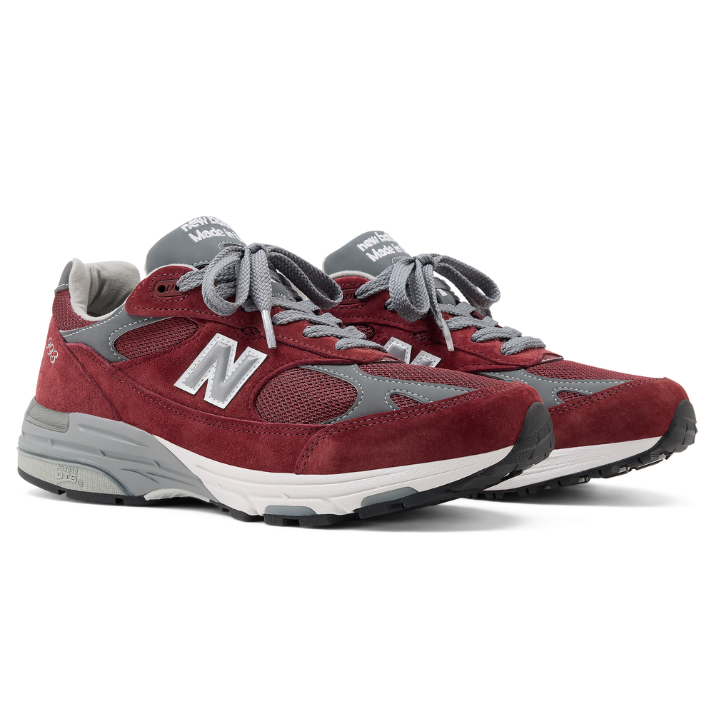 Buty unisex New Balance U993BU – bordowe