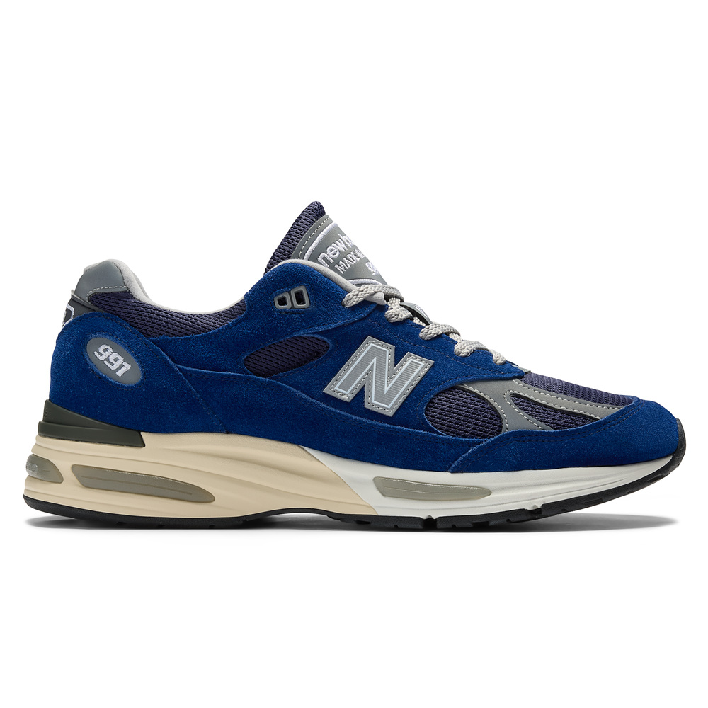 Buty unisex New Balance U991VB2 – granatowe