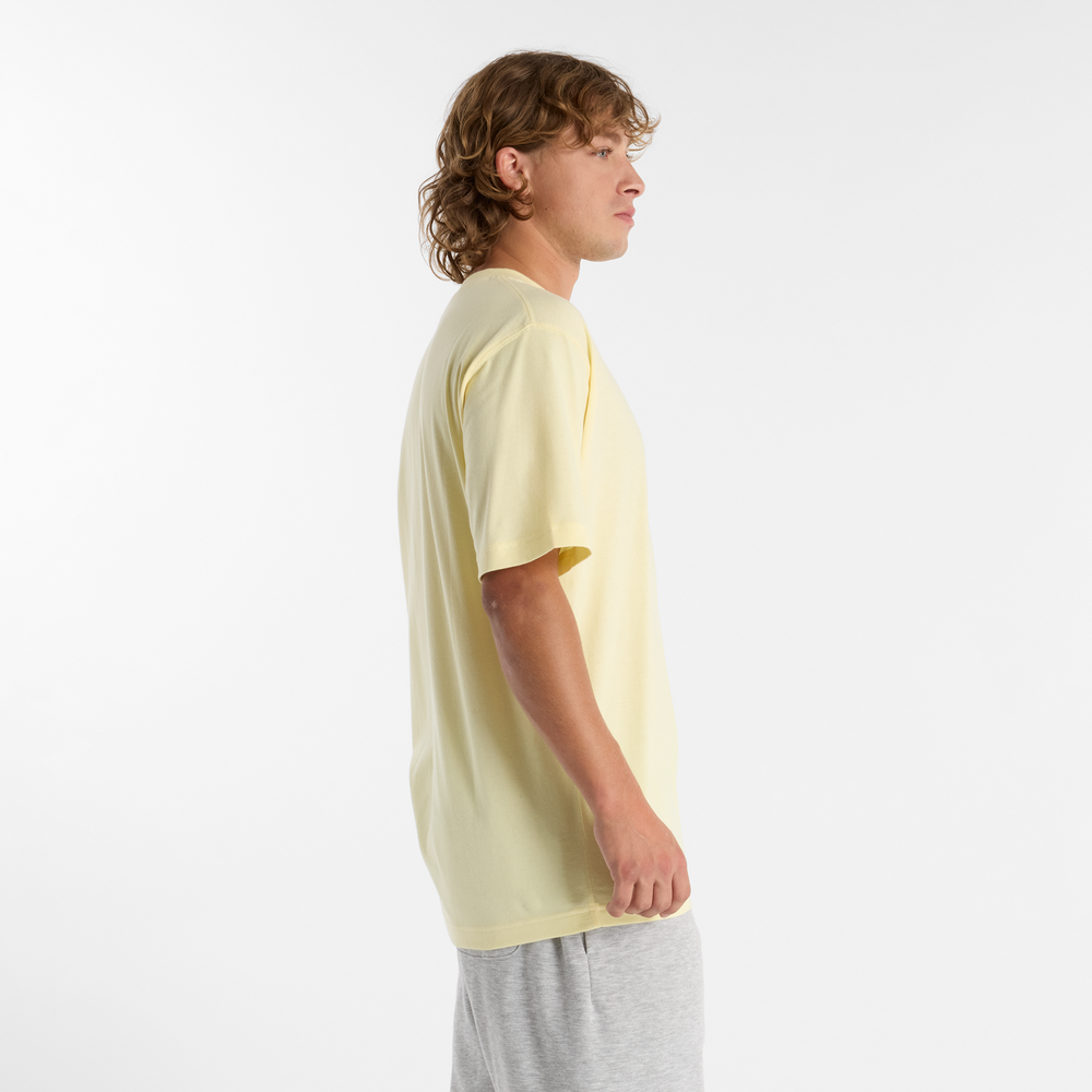 Koszulka męska New Balance MT51920PRC – żółta