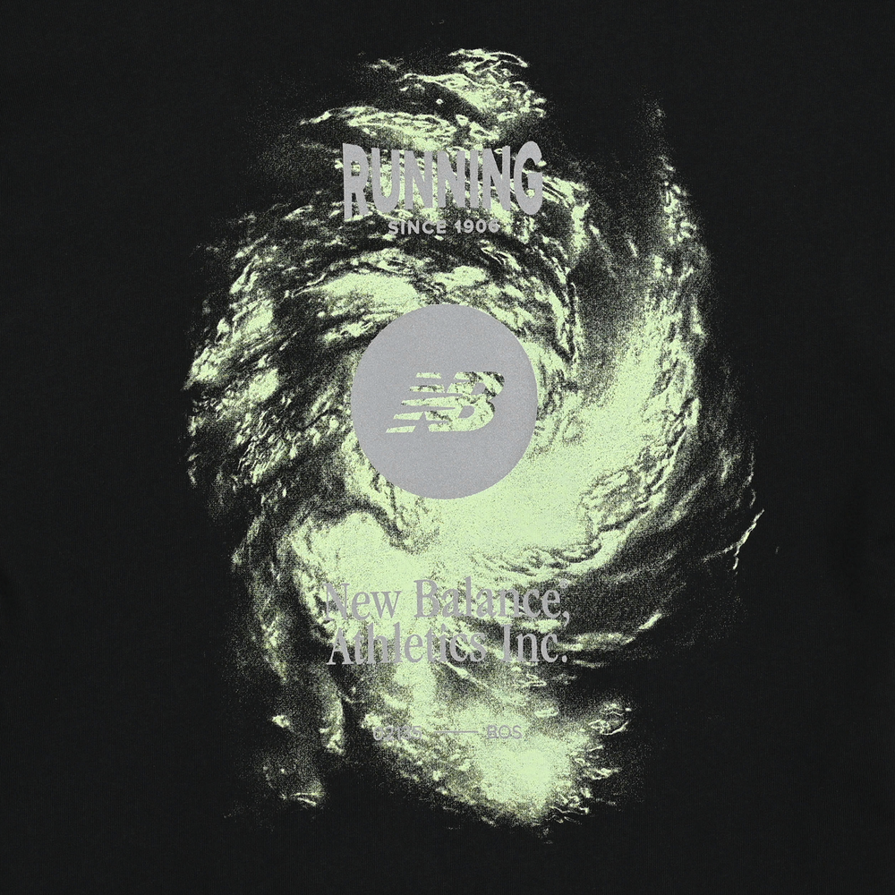 Koszulka męska New Balance MT61H4CYBK – czarna