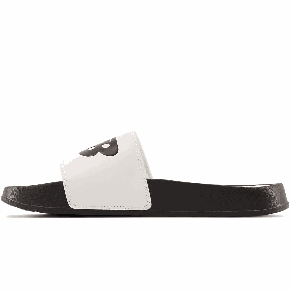 Klapki unisex New Balance SUF200B2 – czarno–białe