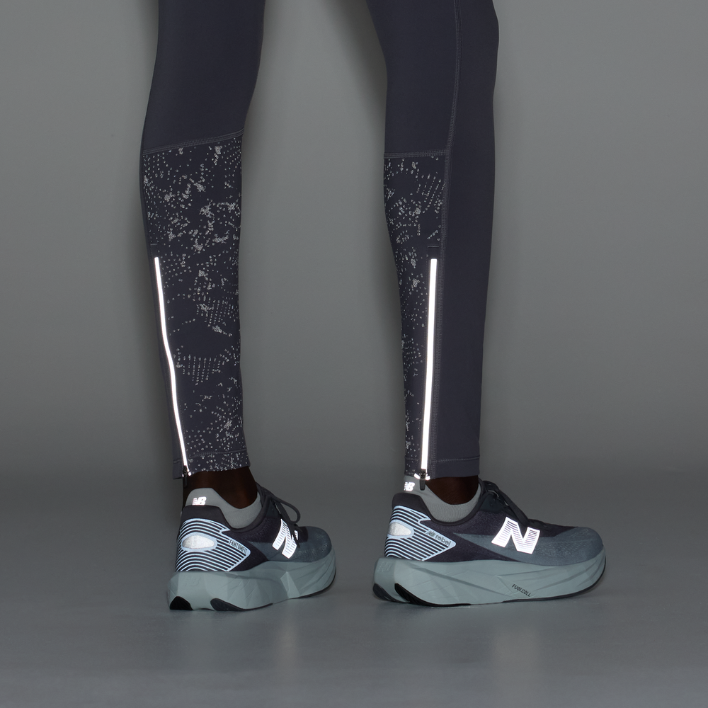 Tighty męskie New Balance Reflective RC Heat – szare