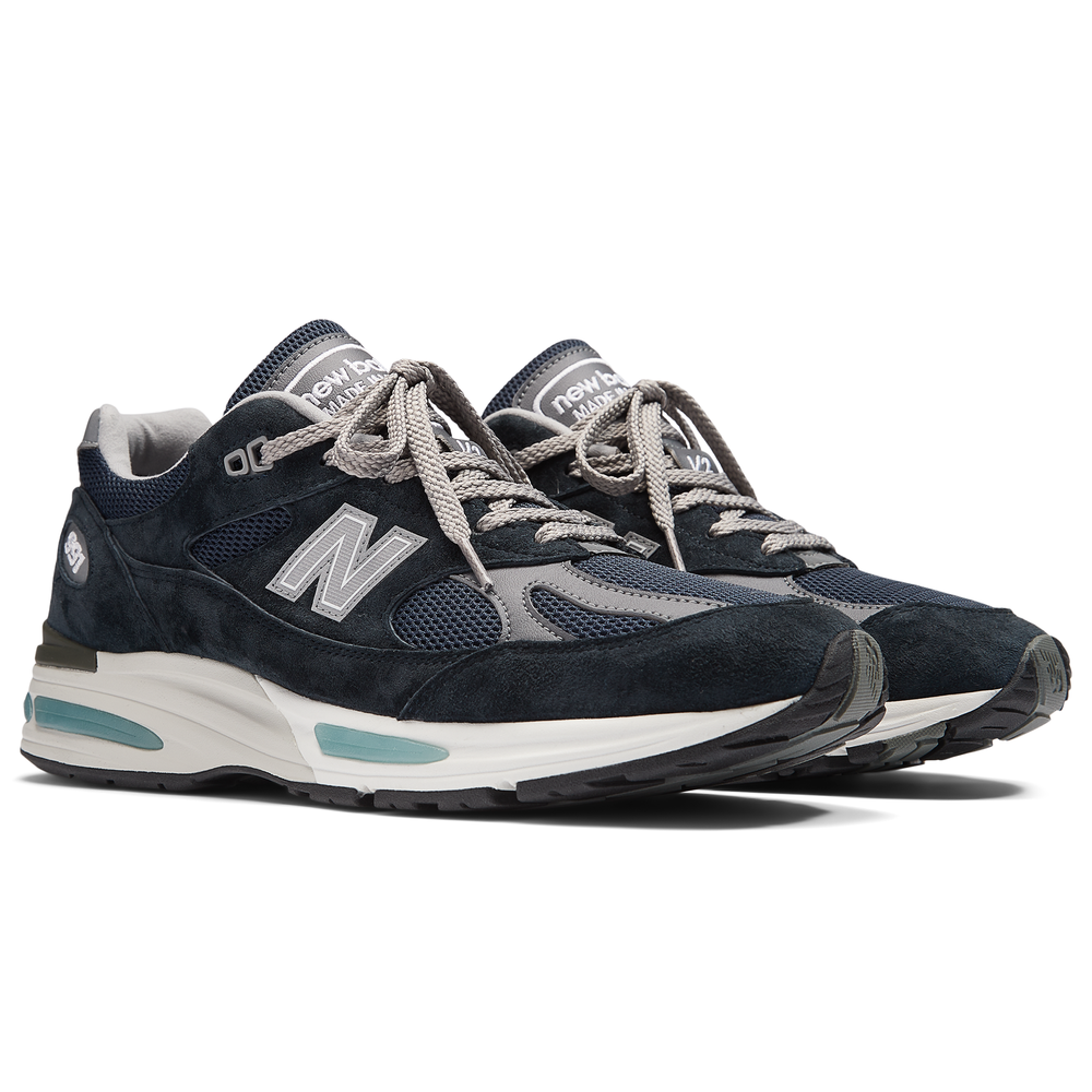 Buty unisex New Balance U991NV2 – granatowe