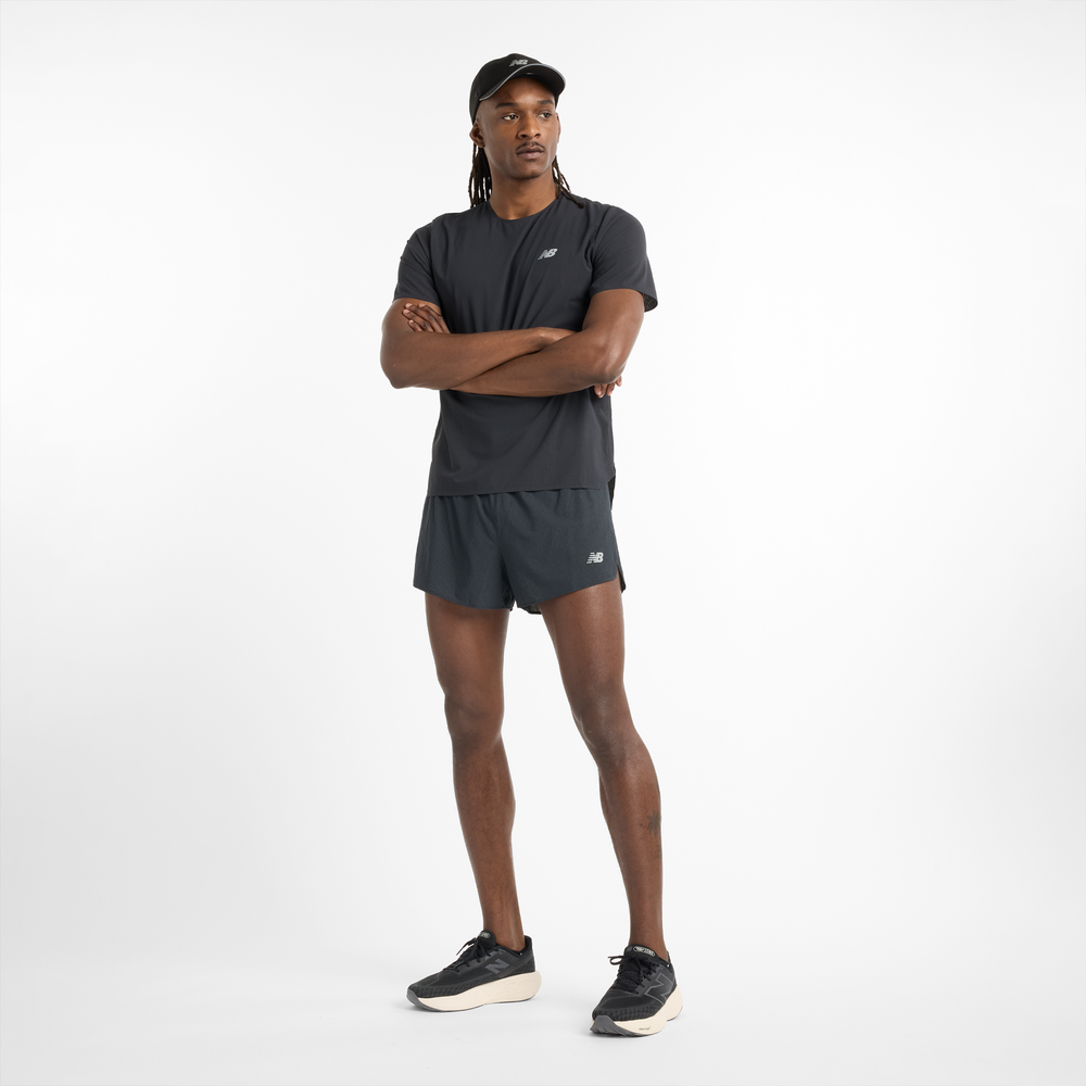 Spodenki męskie New Balance MS51283BK – czarne