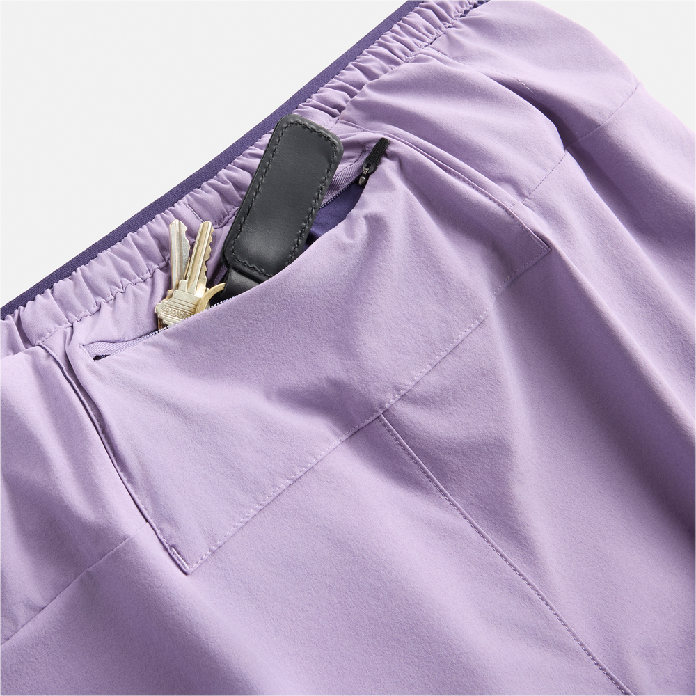 Spodenki męskie New Balance MB6180TAAA5 – fioletowe