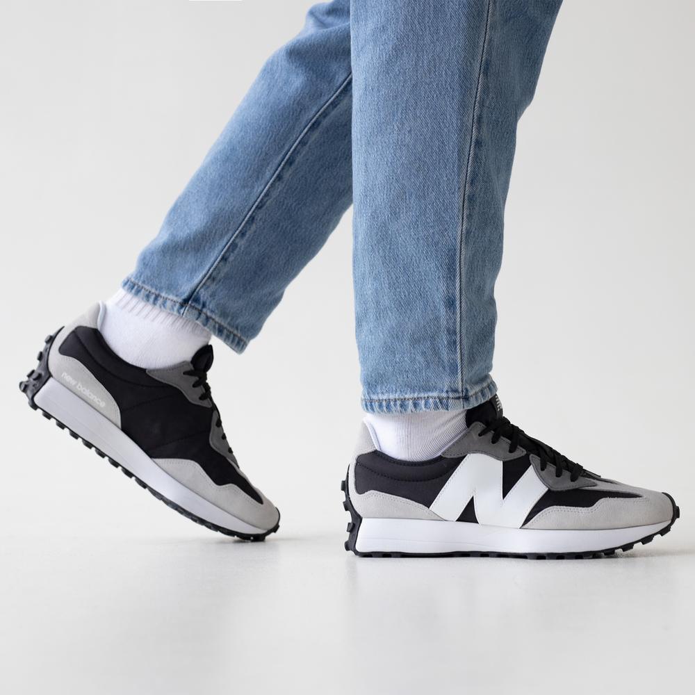 Buty New Balance MS327BD – czarno–beżowe