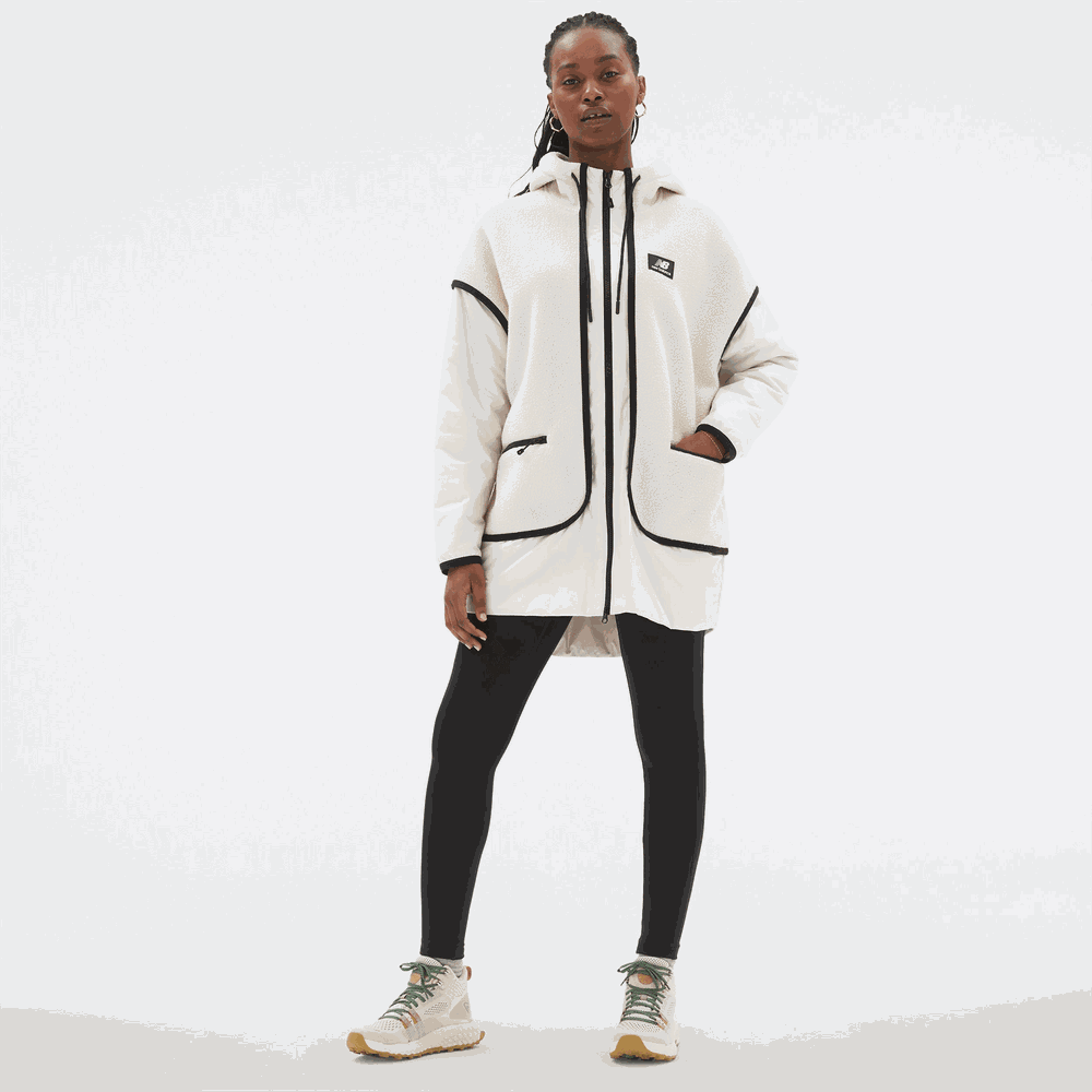 Kurtka damska New Balance WJ23504MBM – biała