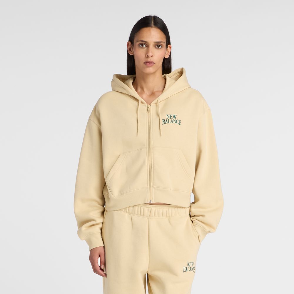 Bluza damska New Balance WJ61W2EEABC – żółta