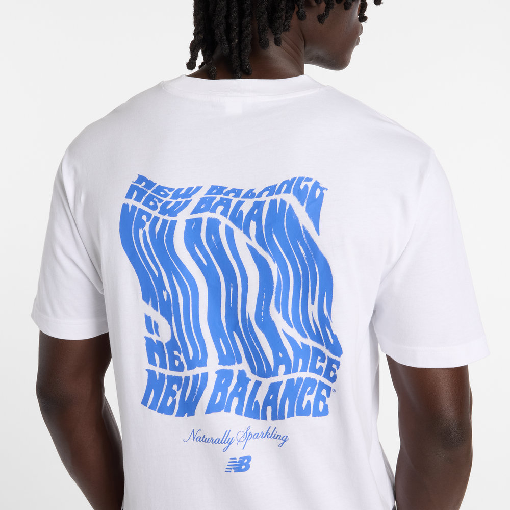 Koszulka męska New Balance MT61B2STWT – biała