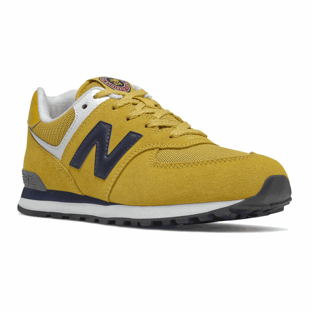 Buty New Balance GC574HX1 - żółte