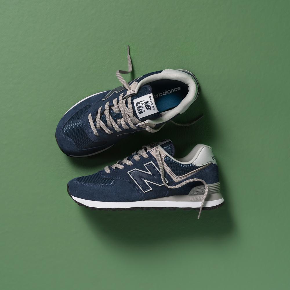 Buty męskie New Balance ML574EVN - granatowe