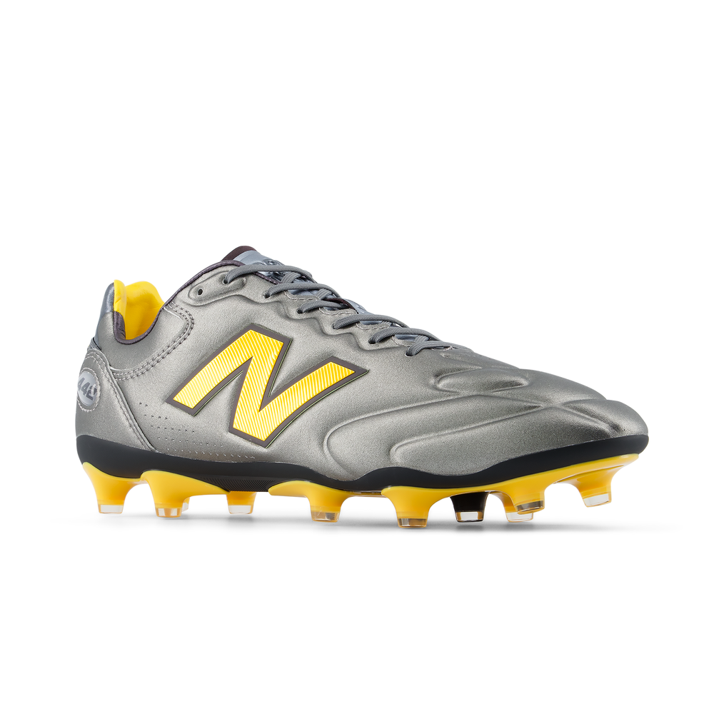 Korki męskie New Balance 442 ELITE FG V3 U41F1O6 – srebrne