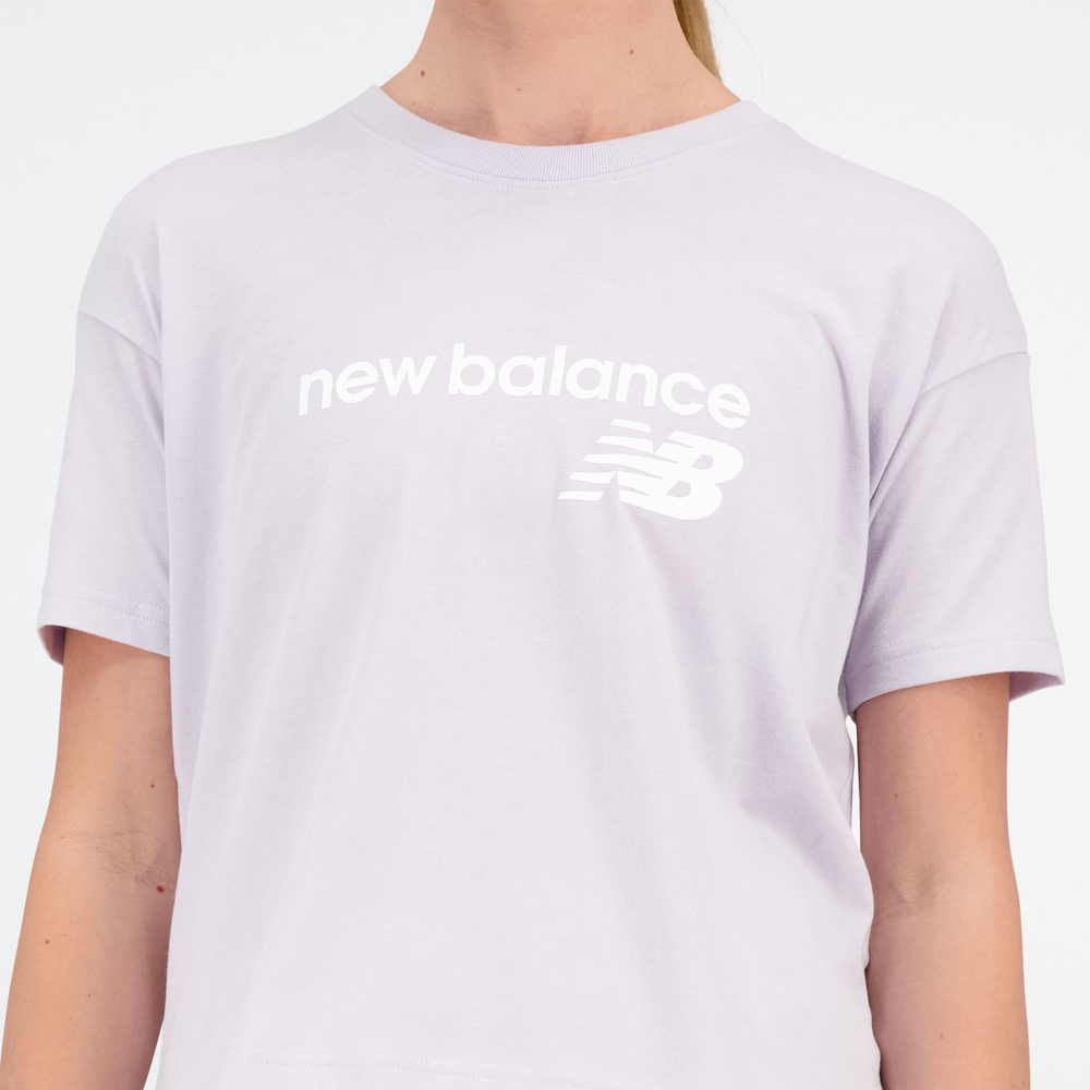 Koszulka damska New Balance WT03805GRV – fioletowa
