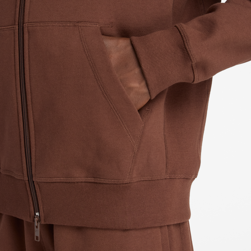 Bluza męska New Balance MJ53506ABJ – brązowa