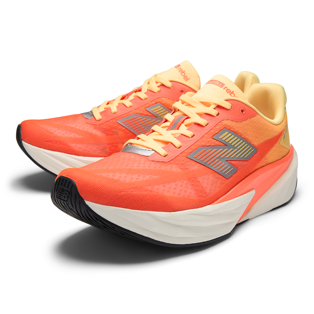 Buty męskie New Balance FuelCell Rebel v5 MFCX5IM – pomarańczowe