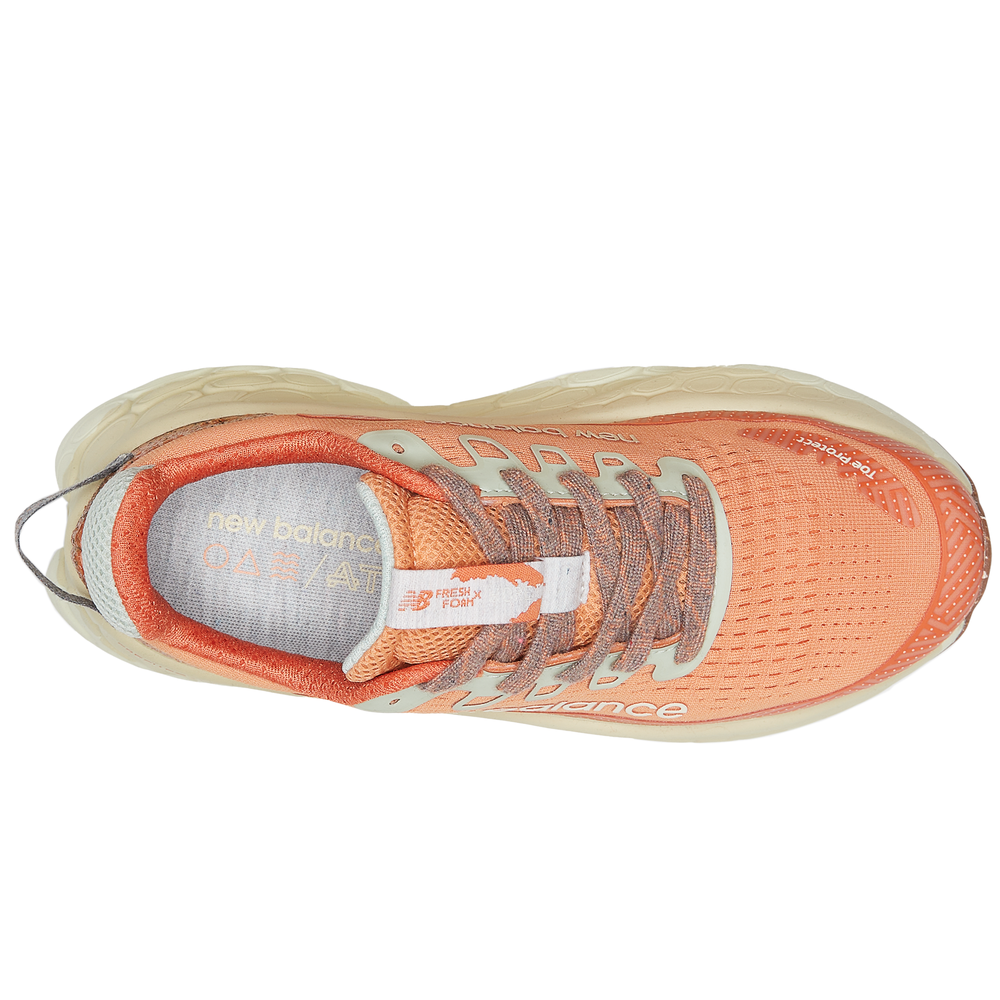 Buty damskie New Balance Fresh Foam X More Trail v3 WTMORCO3 – pomarańczowe