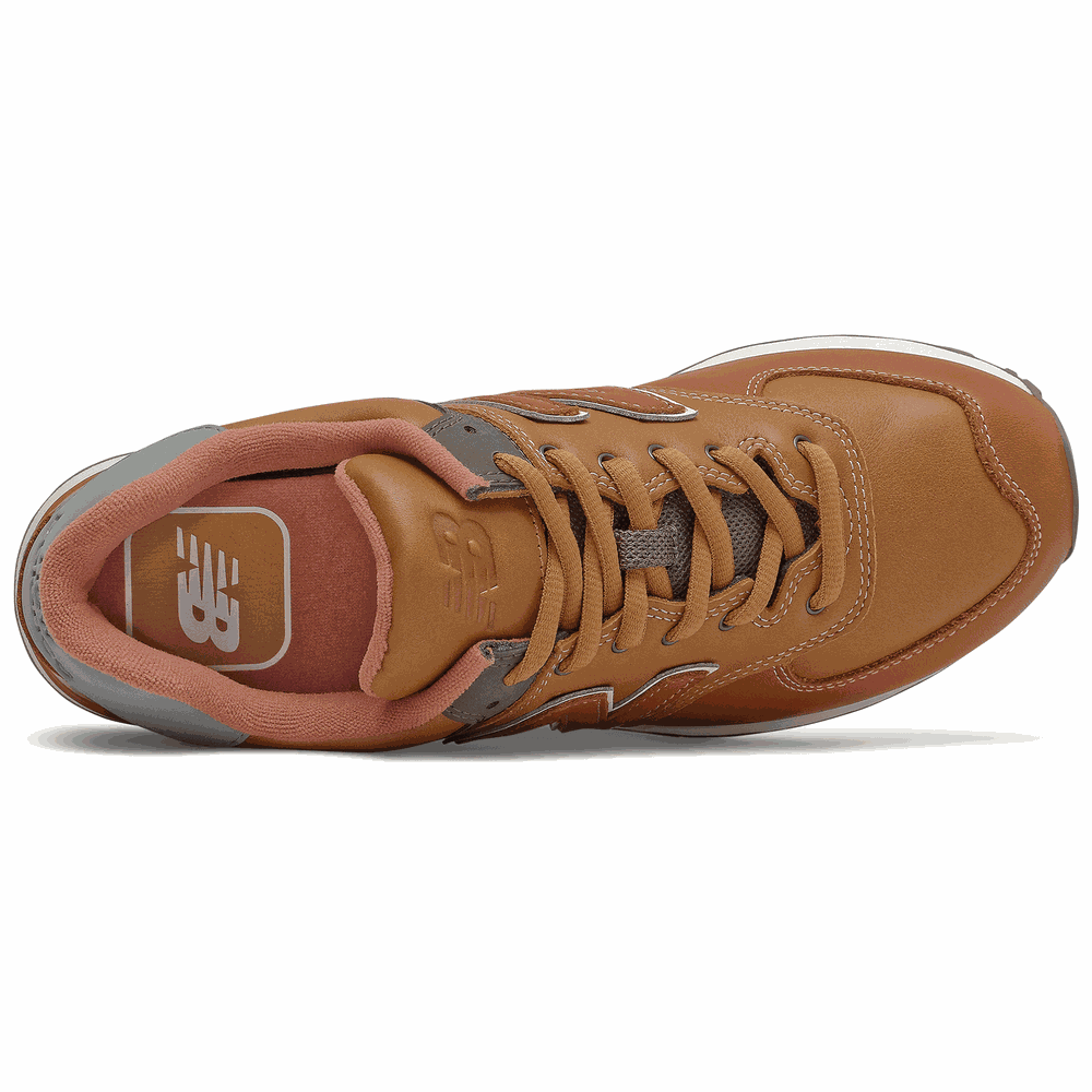 Buty New Balance ML574OMA – brązowe