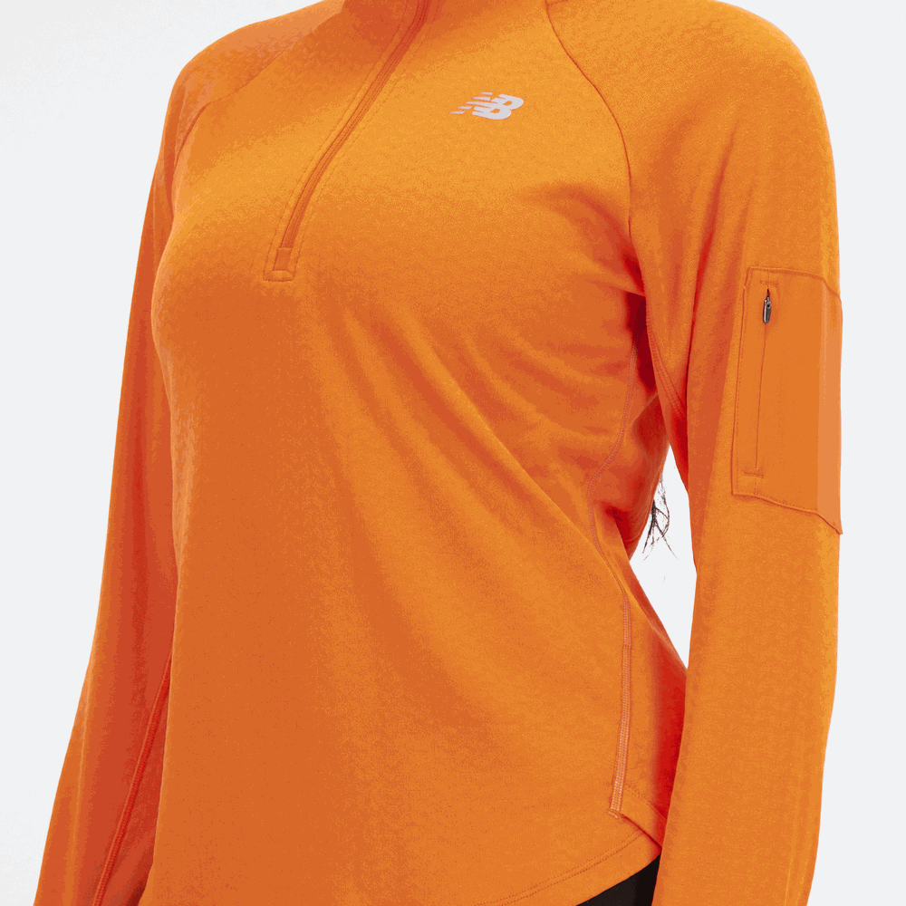 Bluza damska New Balance WT23252CEN – pomarańczowa