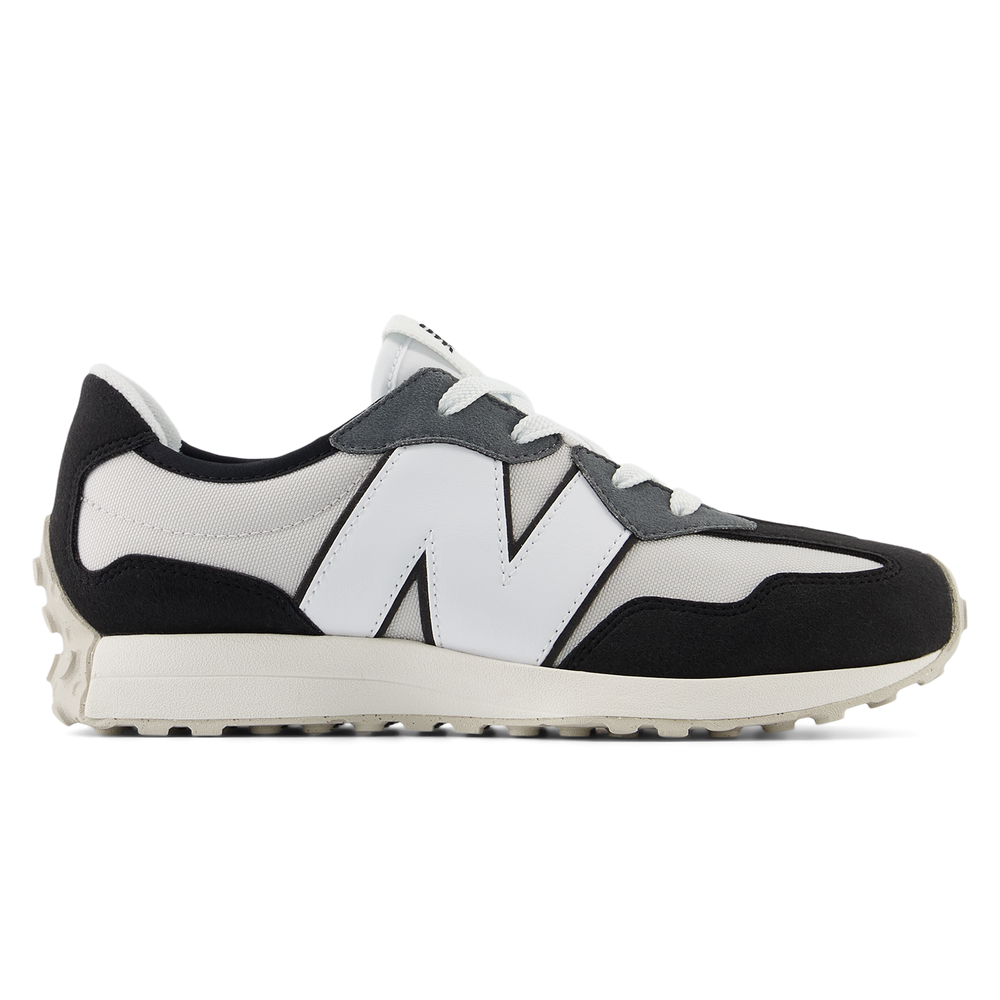 Buty dziecięce New Balance GS327GX – czarne