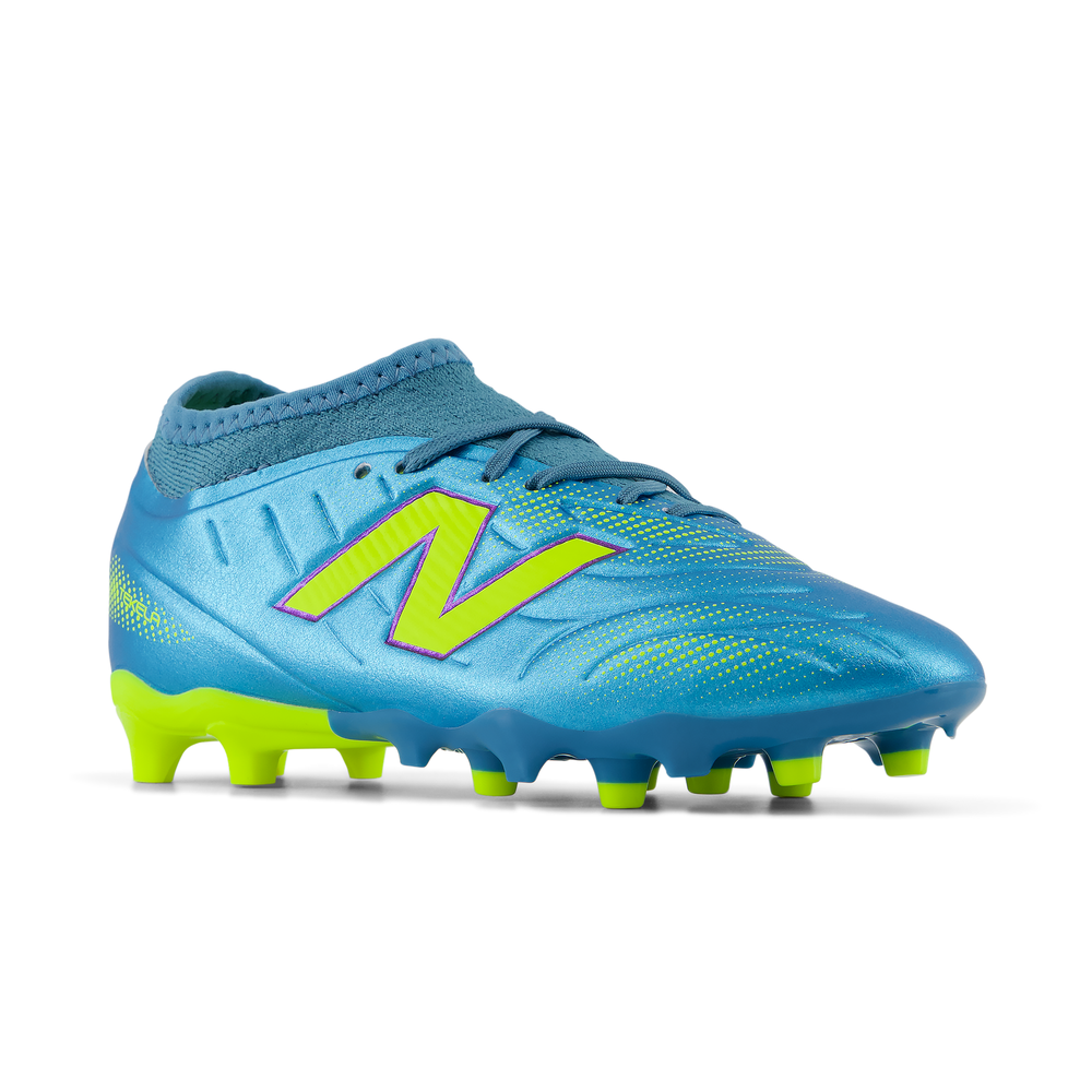 Korki dziecięce New Balance TEKELA TEAM LOW JNR FG V5 YT3FL1NM - niebieskie