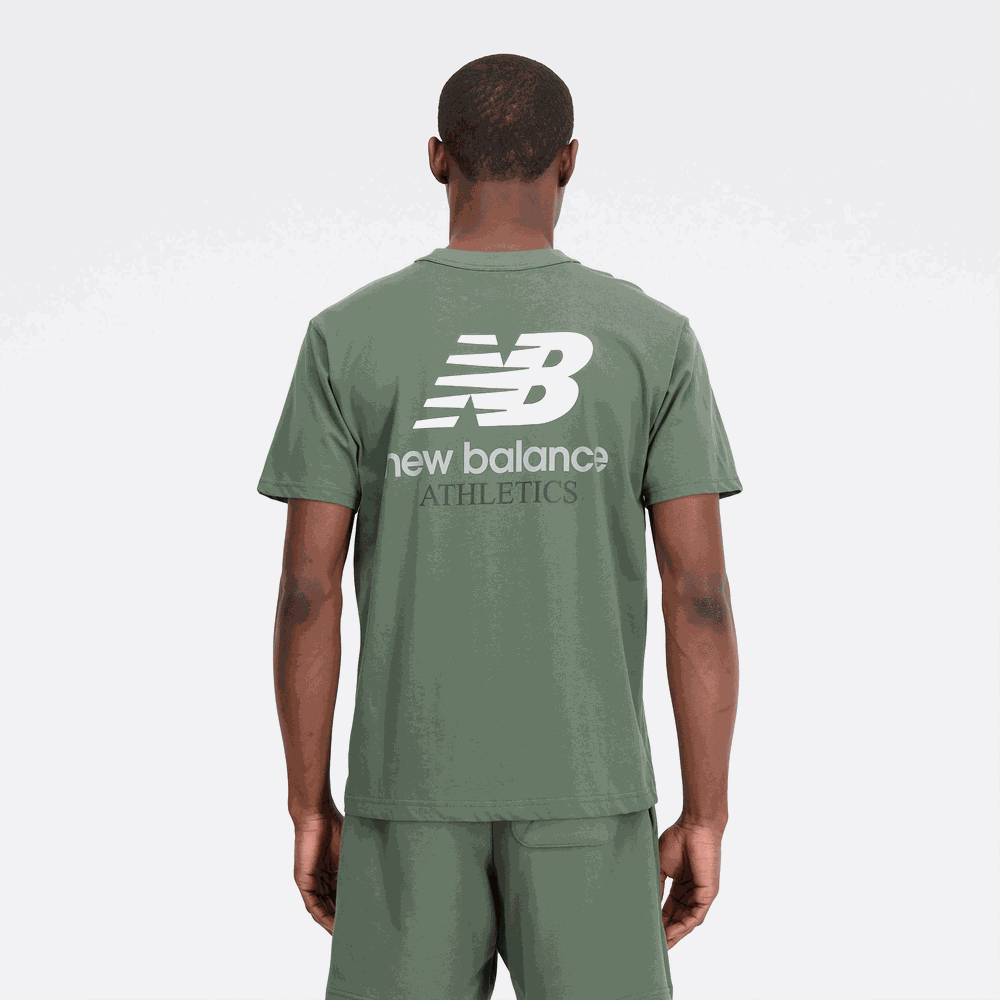 Koszulka męska New Balance MT31504DON – zielona