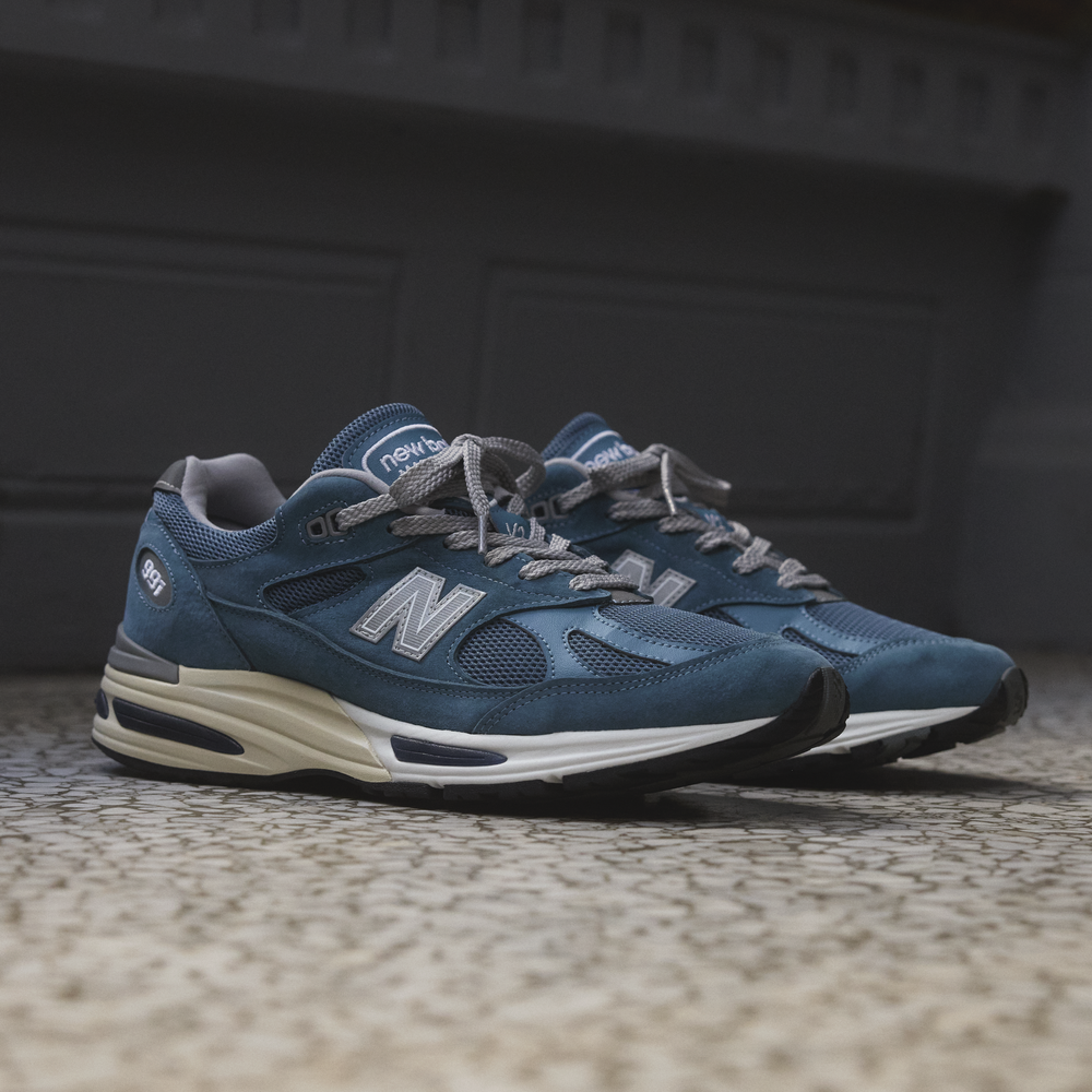 Buty unisex New Balance U991BU2 – niebieskie