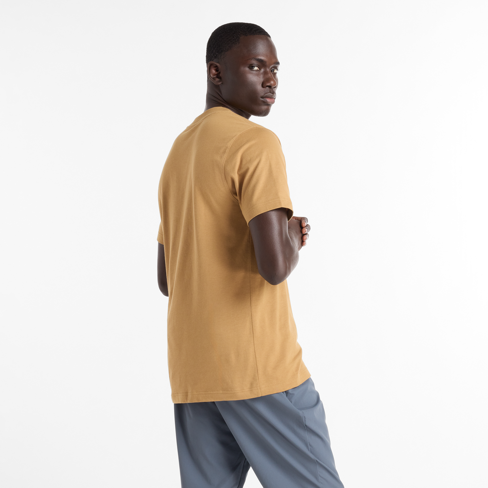 Koszulka męska New Balance MT41502GIN – żółta