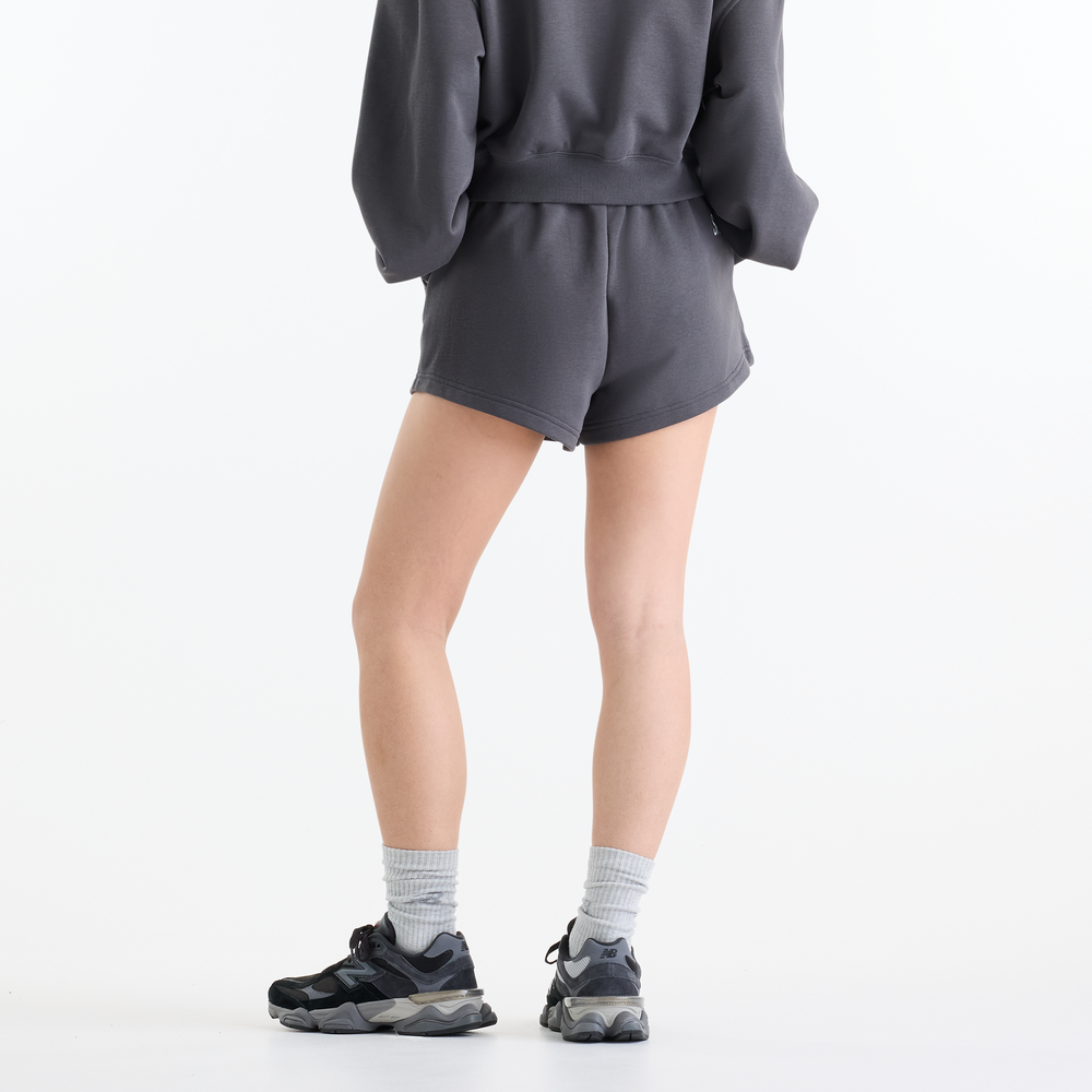 Spodenki damskie New Balance Trackside – szare