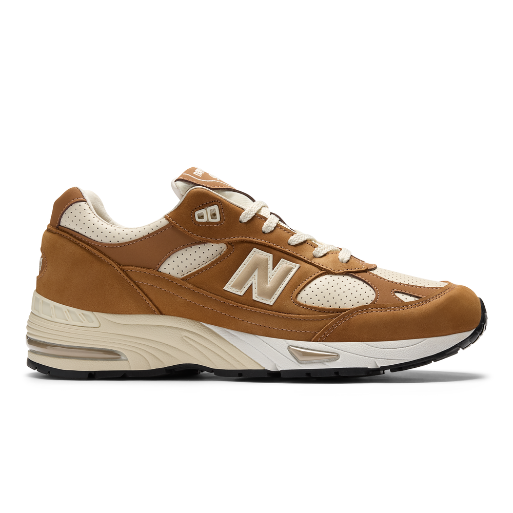 Buty damskie New Balance W991TW1 – brązowe