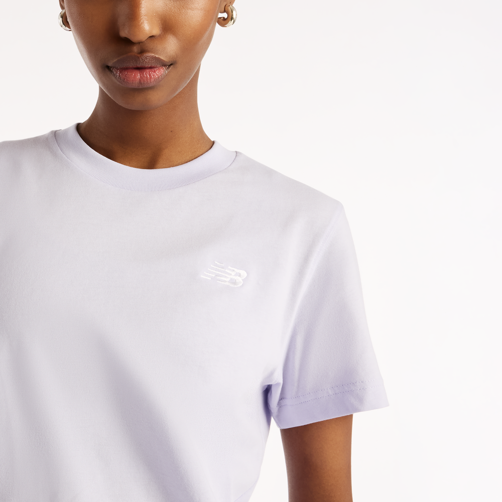 Koszulka damska New Balance Sport Essentials – fioletowa