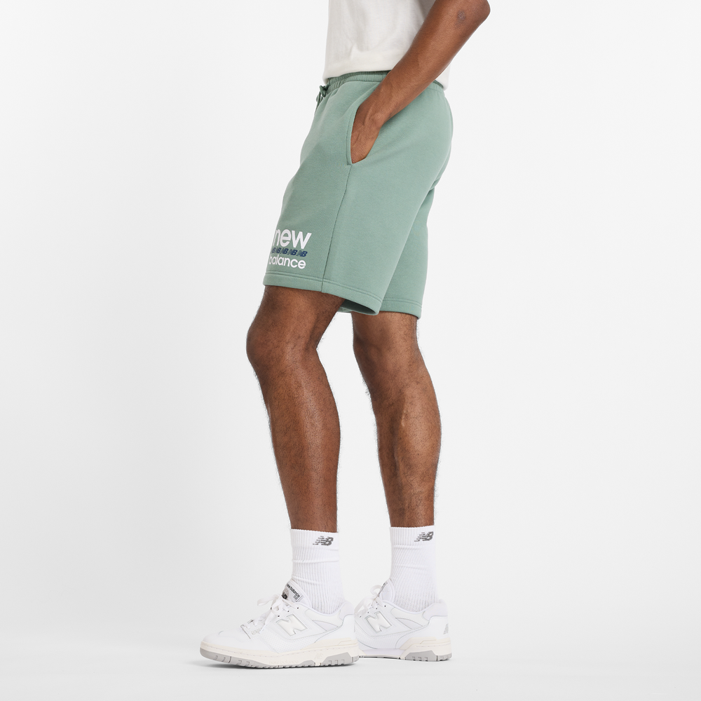 Spodenki męskie New Balance MS51940DKJ – miętowe