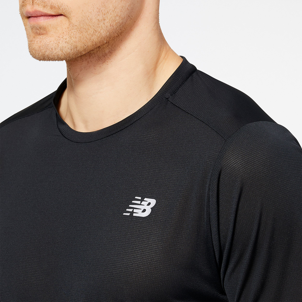 Koszulka męska New Balance MT23222BK – czarna
