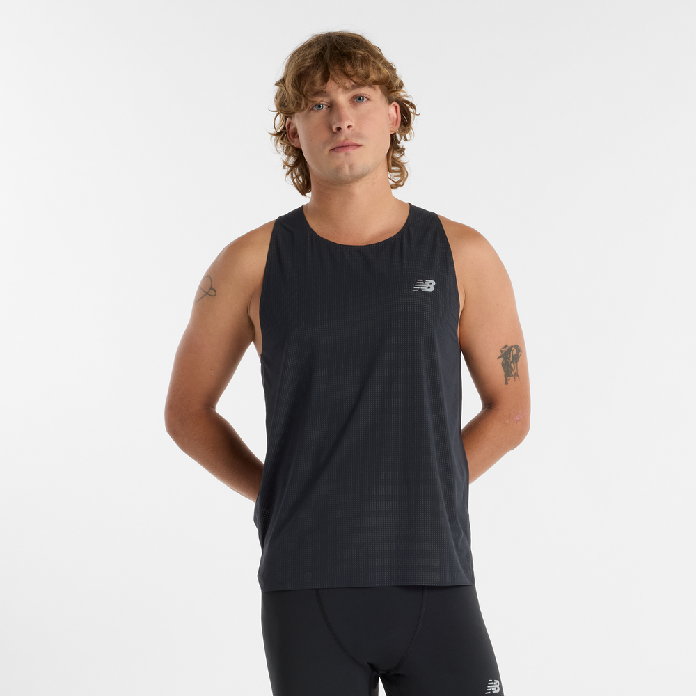 Koszulka męska New Balance MT51205BK – czarna