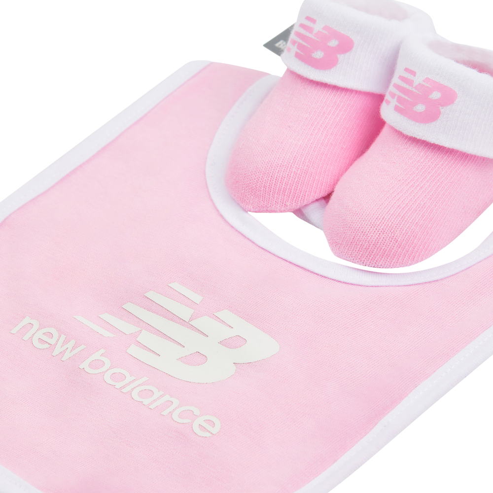 Zestaw dla niemowląt New Balance LAKB0105LLS – różowy