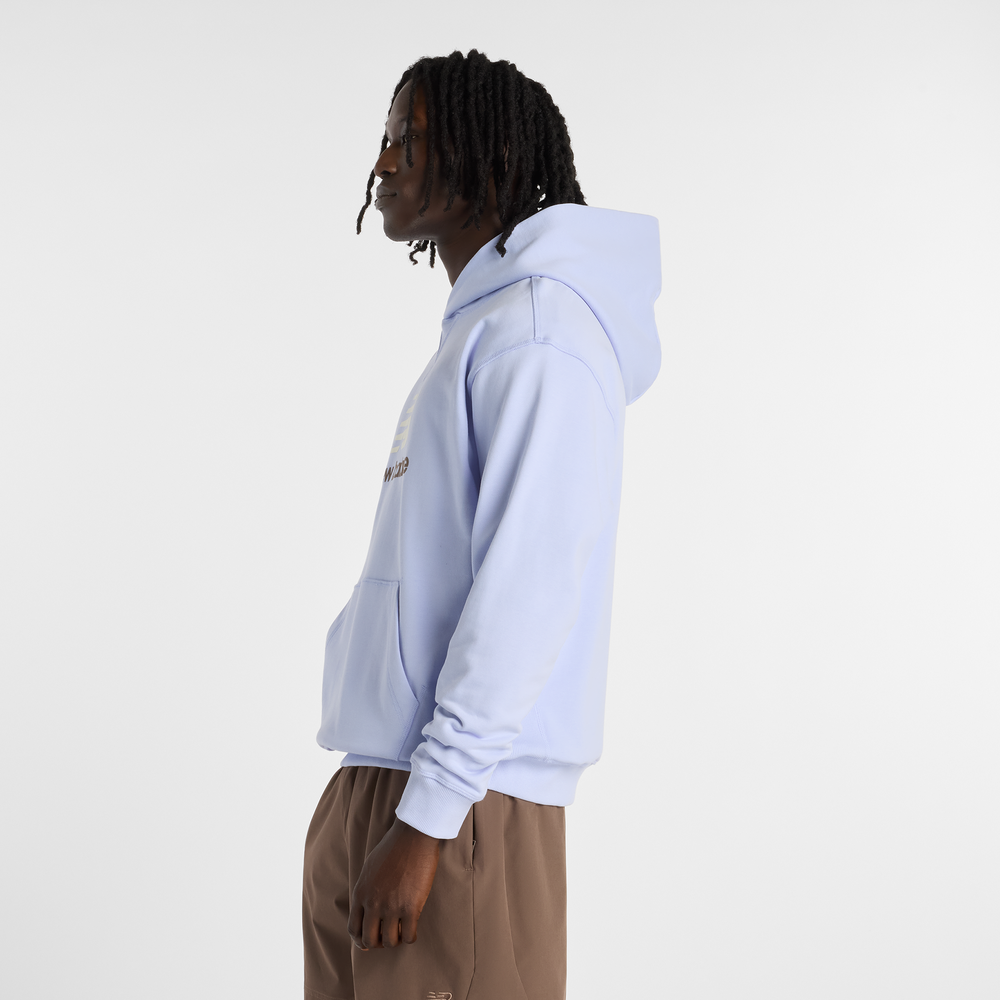 Bluza męska New Balance MT51512DYK – fioletowa