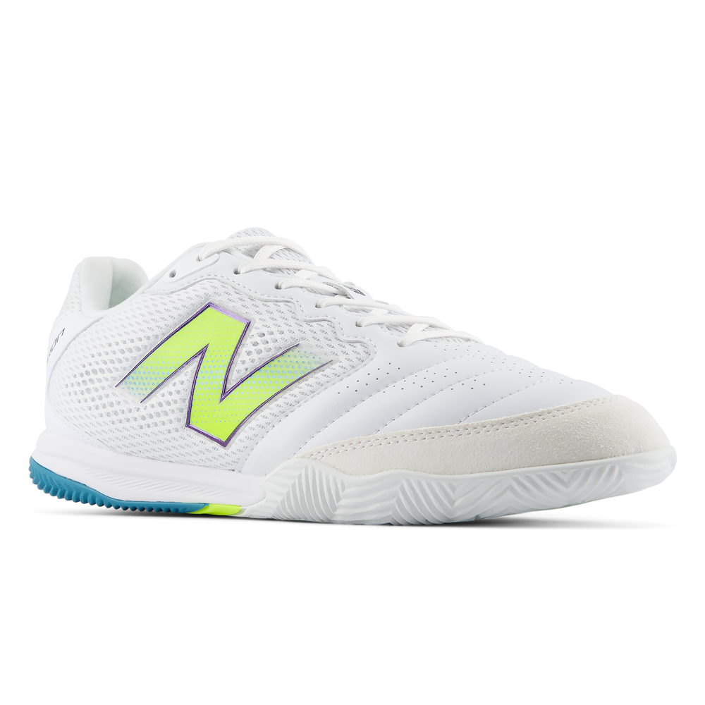 Halówki męskie New Balance FURON PRO IN v9 UF2I8P8– białe