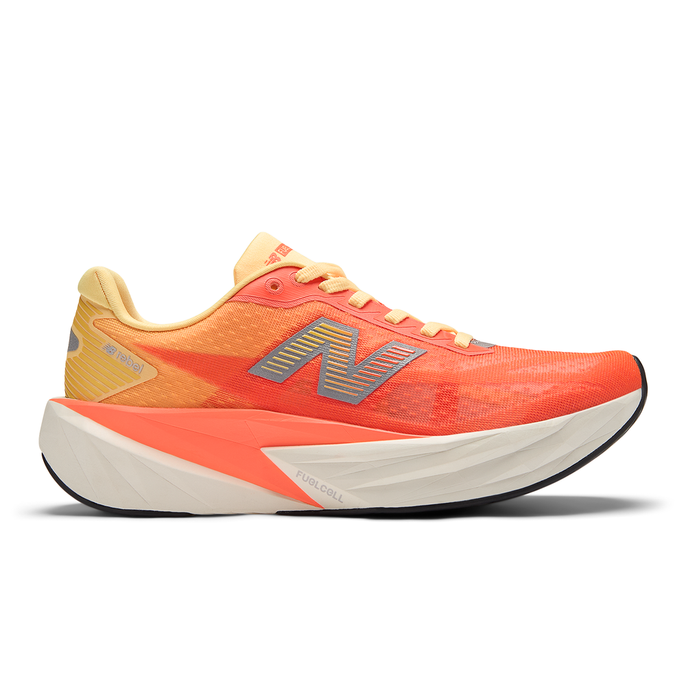 Buty damskie New Balance FuelCell Rebel v5 WFCX92I – pomarańczowe