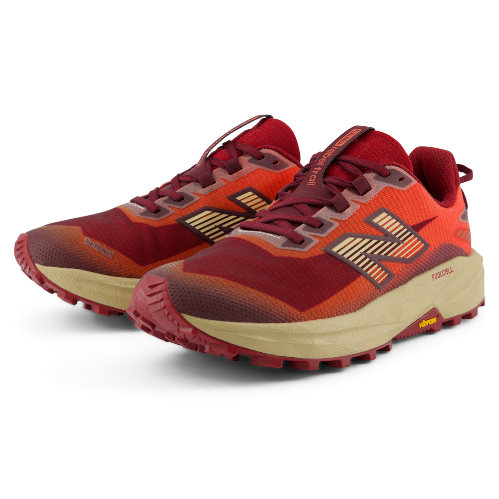 Buty męskie New Balance FuelCell Rebel Trail MRBT9X5 – bordowe