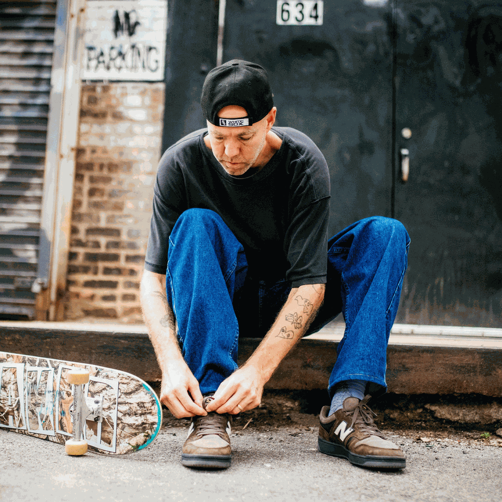 Buty męskie New Balance Numeric NM480BOS – brązowe